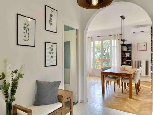 Nice Sea View 2 bedroom apartment near Parc forestier du Mont-Boron