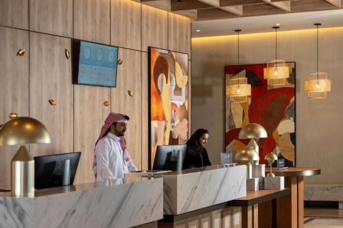 Empfangshalle, Mercure Hotel Khamis Mushait by Accor in Chamis Muschait