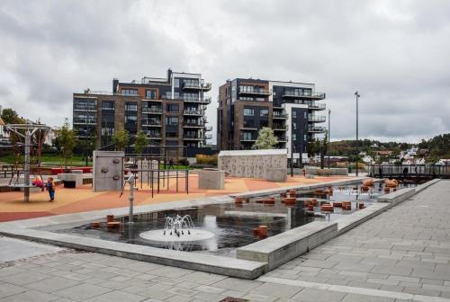 A szálláshely kívülről, Stylish & Central by the pier Cozy balcony in Arendal