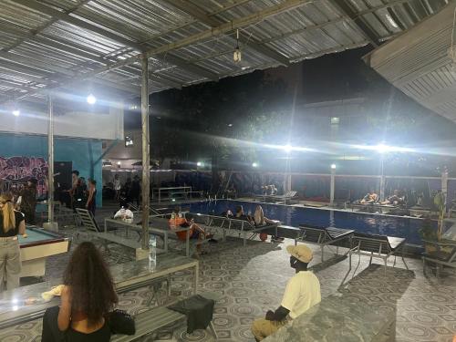 club de noapte, 22sqm 1 bedroom, 1 private bathroom  in [location not yet specified] (Vientiane Apower club & beds) in Patuxay / Victory Gate