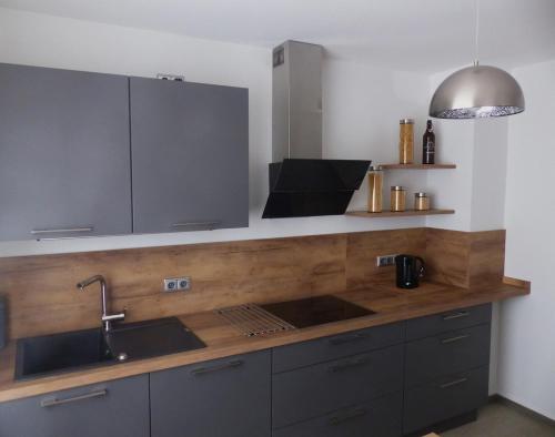 Konyha, Ferienwohnung am Wiesengrund in Ebern