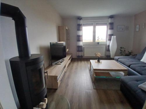Közös társalgó / TV, Ferienwohnung am Wiesengrund in Ebern