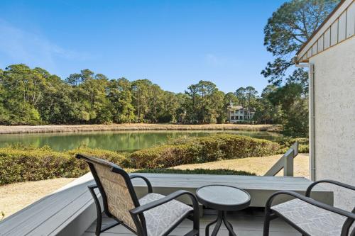 Serene, Pet Friendly Sea Pines Villa Near Beach with Pool Access Serene, Pet Friendly Sea Pines Villa Near Beach with Pool Access
