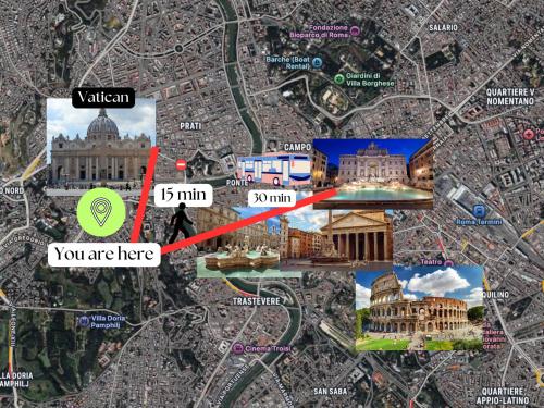 3 min da Stazione San Pietro, Rome (photo 2)