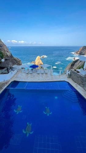 泳池, 阿卡普爾科米拉多爾酒店 (Mirador Acapulco) in 阿卡普爾科舊城區