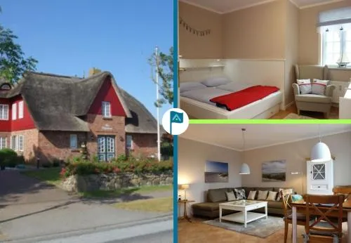 Hüs Dikstian- Wohnung 2 in Alkersum, Deutschland