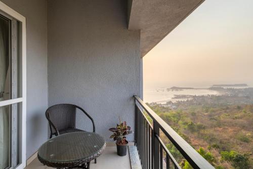 Balkons/terase, Agastya Sea View Resort & Spa in Harnai