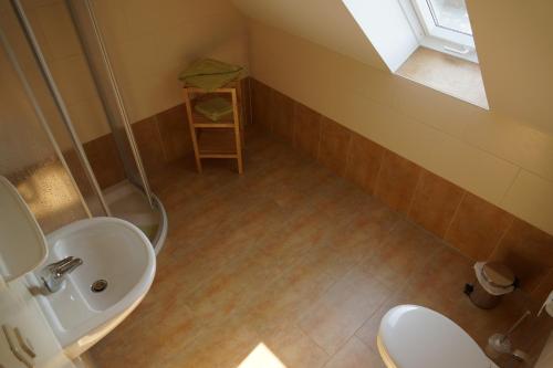 Bathroom, Gasthaus Rundteil in Bannewitz