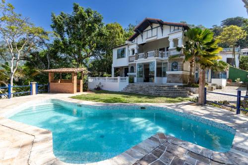 La Maison Bleue - Casarão colonial com vista para o Cristo e Pão de Açúcar