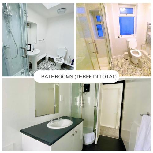 Zuhanyzó, Luxury Home Sleeps 20 Beach Cinema Hot Tub in Colwyn Bay