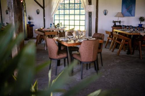 Étterem, Hacienda San Francisco in Tumbabiro