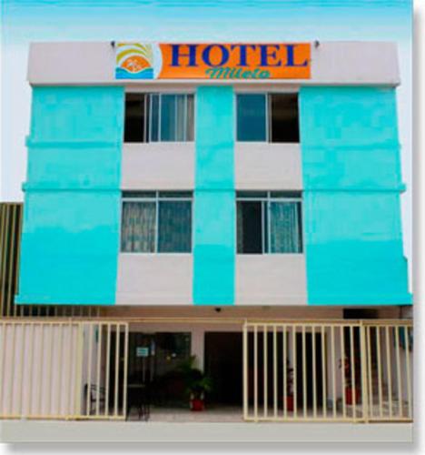 A szálláshely kívülről, Hotel Mileto in Salinas