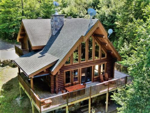Viesnīcas āriene, Chalet du Lac Rougeaud in Saint-Faustin-Lac-Carré (QC)