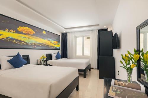 Superior Twin Room room in Kamala Hotel & Apartment Da Nang