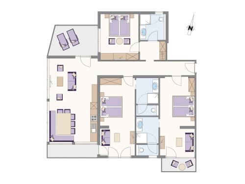 Three-Bedroom Apartment - 7