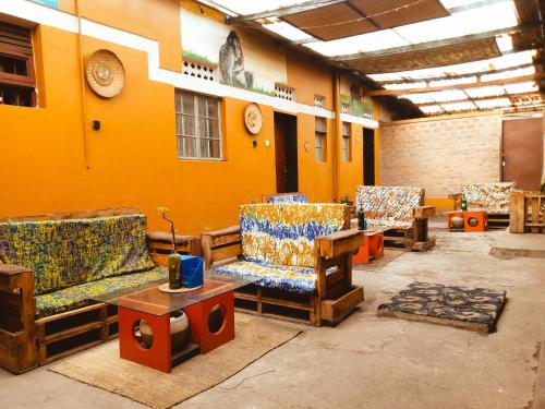 Vista, Motel Santaviva in Kisoro