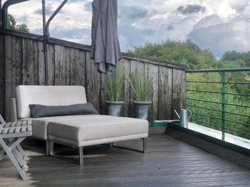 Terraza/balcón, Die Landhaus Suite im Landhaus im Park in Herdecke