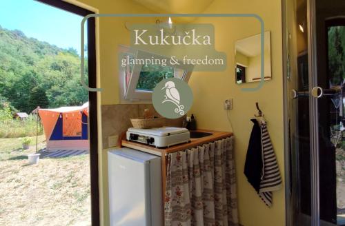 . Rent-a-Fairytale Tent "Kukucka" with private sanitary facilities - Natural Slovakia