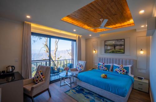 Junior Suite with Balcony room in Perfectstayz Premium Westend at Mall Road