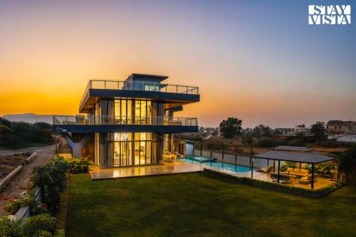 StayVista at Seraphine with Home Theatre, Jacuzzi & Pvt Pool - Lonavala