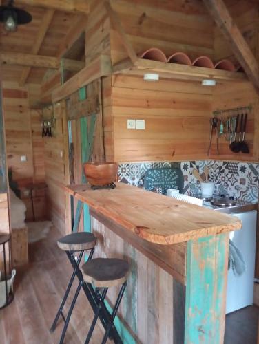 virtuve, La maison du pêcheur (La maison du pecheur) in Saint-Justin (Aquitaine)