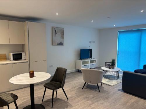 Stylish 1-Bedroom Apartment Sleeps 3 in central Birmingham, Birmingham (fotografie 8)