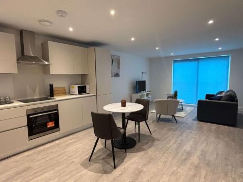 Stylish 1-Bedroom Apartment Sleeps 3 in central Birmingham, Birmingham (fotografie 10)