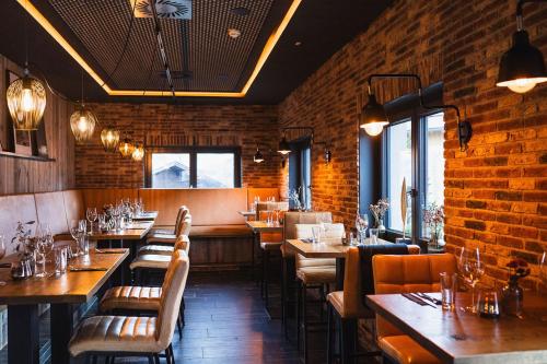 Étterem, Herz3 Hotel Bar Restaurant Trattoria in Hollersbach