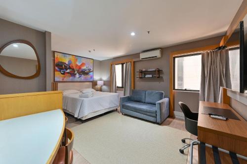 503 Flat particular dentro do Hotel Executive Faria lima, San Paolo
