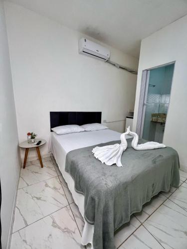 1 double bed