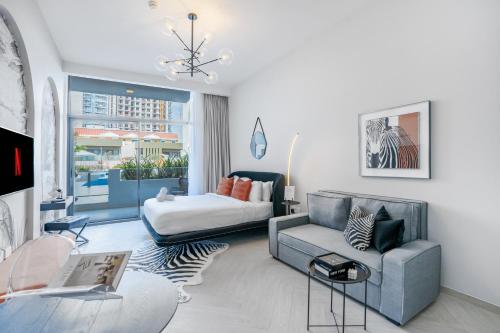 Stylish Studio Retreat Modern Stay in JVC, Dubaï (photo 10)