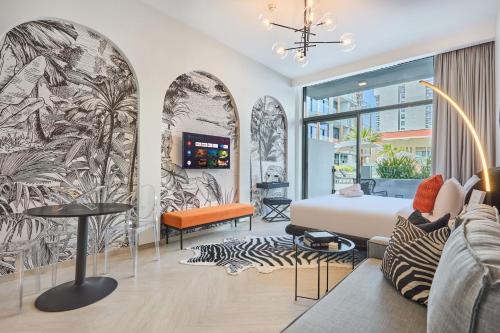 Stylish Studio Retreat Modern Stay in JVC, Dubaï (photo 5)
