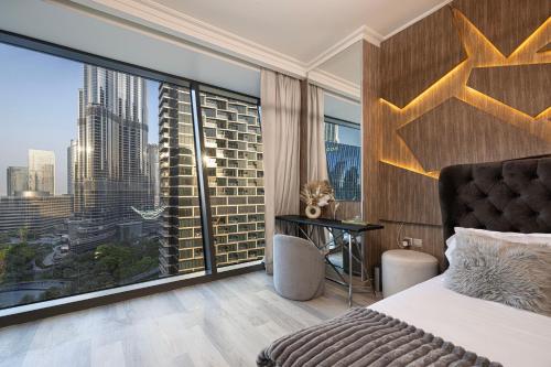 Elite Class 2BR Luxe Burj khalifa View Big living room, Dubaj (fotografie 4)