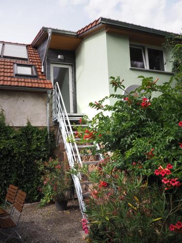 入口, Pension Zum Hirsch in 戈達