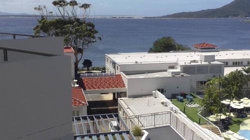 View, Backpackers Waterfront Stay at Shoal Bay Stayz with Dave Stays in Shoal Bay