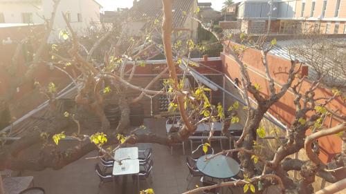 ระเบียง/ชานเรือน, Pension Avenida in วิลาฟรานกาเดลเพเนเดส