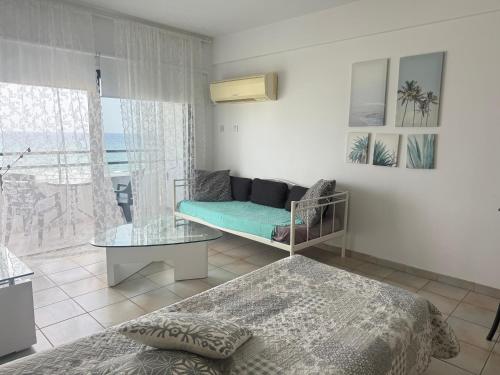 Superior One-Bedroom Apartment with Sea View room in Krasas Beach Apartments