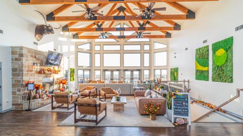 Közös társalgó / TV, The Hideout Golf Club & Resort in Brownwood (Texas)