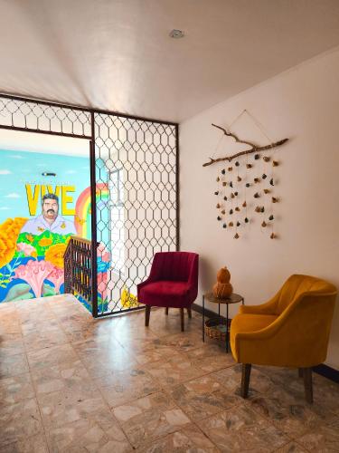 瓦哈卡 Habitaciones Casa Bule 3星级 民宿 套房