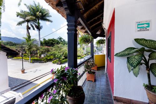 Kilátás, Hotel Camino Maya in Copan Ruinas