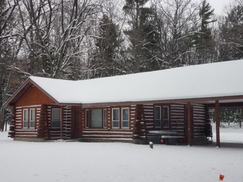Lake Access! Twin Birch Resort - Kodiak Cabin in Honor, USA