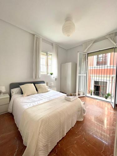 Enorme y Luminoso Apartamento para 13 personas con balcones en el corazón de Sevilla