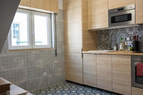 keuken, Oceanfront Fortress Villa in Silves