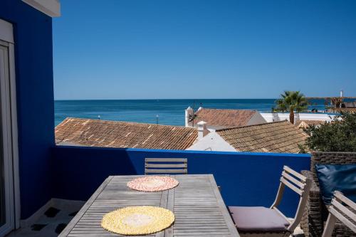 balkon/terras, Oceanfront Fortress Villa in Silves