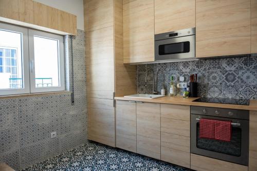 keuken, Oceanfront Fortress Villa in Silves