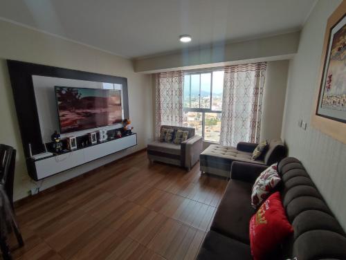 Depa moderno con vista exterior