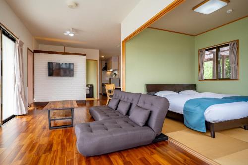 오키나와 본섬 ペンションパシフィカ古宇利 (ペンションパシフィカ古宇利) 3성급 호텔 스위트룸