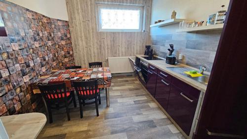 Konyha, Ferienwohnung - Zur Schamper Mühle Gotthun (Ferienwohnung - Zur Schamper Muhle Gotthun) in Gotthun