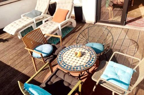 Cozy & Spacious Duplex with an Amazing Terrace, Antverpy (fotografie 2)