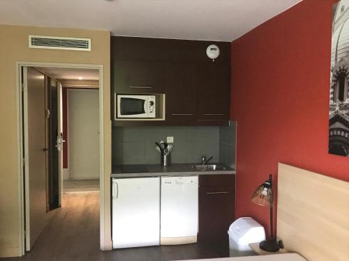 Kjøkken, Beau Studio Prado Plage Parc Piscine Stade near Parc Borély